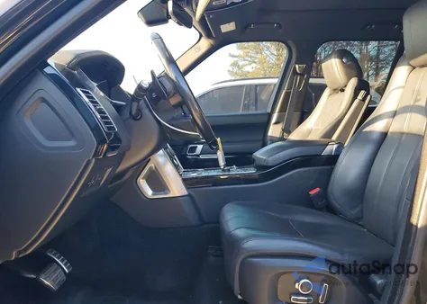 2017 Land Rover Range Rover Supercharged из США, поврежденный, VIN SALGS2FE3HA345917